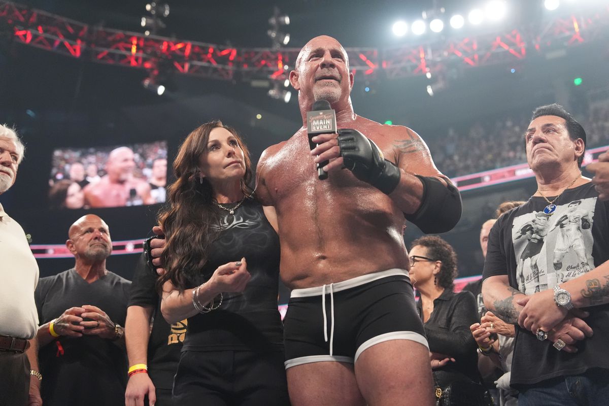 So let’s look at Goldberg:

-Cracked the referee’s rib in his last match and never apologized
-Didn’t thank GUNTHER, who led the match and gave him his longest match in 22 years
-Got his final match in his hometown with the world title on the line, and still complained
-Spent