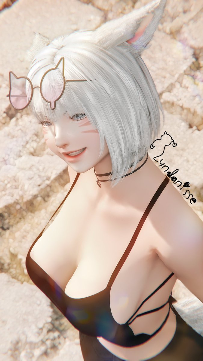 Lyndanisse's tweet image. new cut
#FFXIV #GPOSERS #miqote