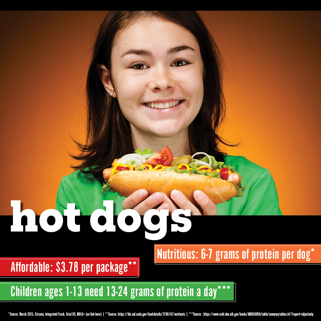 It is #NationalHotDogDay Hot Dogs are affordable, nutrient dense foods that kids will eat! Enjoy for the taste, benefit from the protein. #MAHA