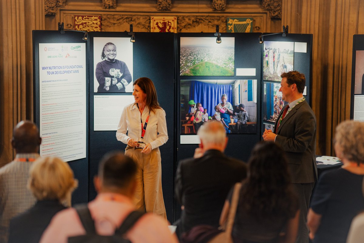 FCDO Nutrition (@fcdonutrition) on Twitter photo Grateful to <a href="/UnitedAMH/">United Against Malnutrition & Hunger (UAMH)</a> and partners for the Why Nutrition is Foundational to UK Development Aims exhibition in Parliament last week!
We remain committed to tackling malnutrition #SDG2 🌍
The Global Compact is key to achieving this by driving cross-sector nutrition action 🥕🥦 Grateful to <a href="/UnitedAMH/">United Against Malnutrition & Hunger (UAMH)</a> and partners for the Why Nutrition is Foundational to UK Development Aims exhibition in Parliament last week!
We remain committed to tackling malnutrition #SDG2 🌍
The Global Compact is key to achieving this by driving cross-sector nutrition action 🥕🥦