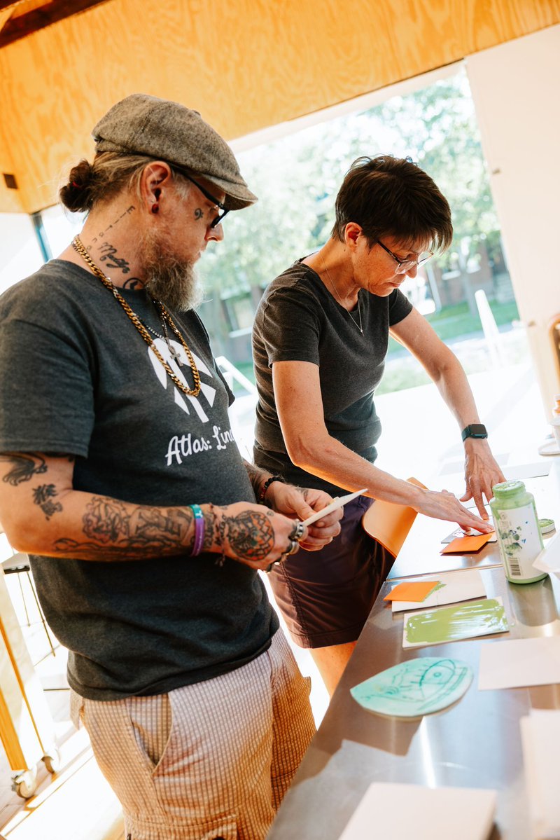UNLincoln's tweet image. Partnering with F Street Neighborhood Church, @UNLArchitecture students transformed a 150-year-old chapel from design to construction. They call it the Art Chapel, and it's a community art space where everyone can learn and create. ›› buff.ly/3J4fTAt #NUforNE