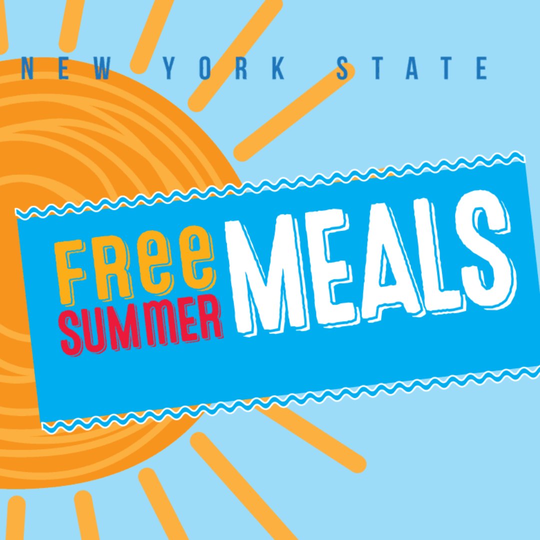 NYS Education Department (@nysednews) on Twitter photo When school's out, no cost, healthy meals will be served for children 18 and younger, and enrolled students with disabilities up to 21 years old. Visit SummerMealsNY.org for more information! <a href="/NewYorkHunger/">Hunger Solutions New York</a> <a href="/USDA_FNS/">USDA Food and Nutrition Service</a> <a href="/USDA/">Dept. of Agriculture</a> #SummerMeals #SummerMealsNY When school's out, no cost, healthy meals will be served for children 18 and younger, and enrolled students with disabilities up to 21 years old. Visit SummerMealsNY.org for more information! <a href="/NewYorkHunger/">Hunger Solutions New York</a> <a href="/USDA_FNS/">USDA Food and Nutrition Service</a> <a href="/USDA/">Dept. of Agriculture</a> #SummerMeals #SummerMealsNY