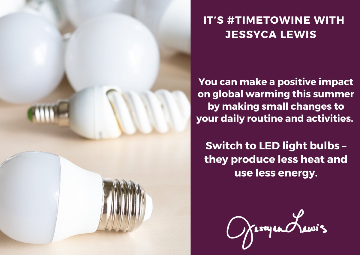 Jessyca Lewis (@jessycalewis) on Twitter photo It's #Timetowine with <a href="/JessycaLewis/">Jessyca Lewis</a>
Let’s Talk About Global Warming — and How YOU Can Help! 🌱
Small changes make a big impact. Whether it’s reducing waste, choosing reusable products, or supporting eco-friendly businesses, we all have a role in protecting our planet. 💚 It's #Timetowine with <a href="/JessycaLewis/">Jessyca Lewis</a>
Let’s Talk About Global Warming — and How YOU Can Help! 🌱
Small changes make a big impact. Whether it’s reducing waste, choosing reusable products, or supporting eco-friendly businesses, we all have a role in protecting our planet. 💚