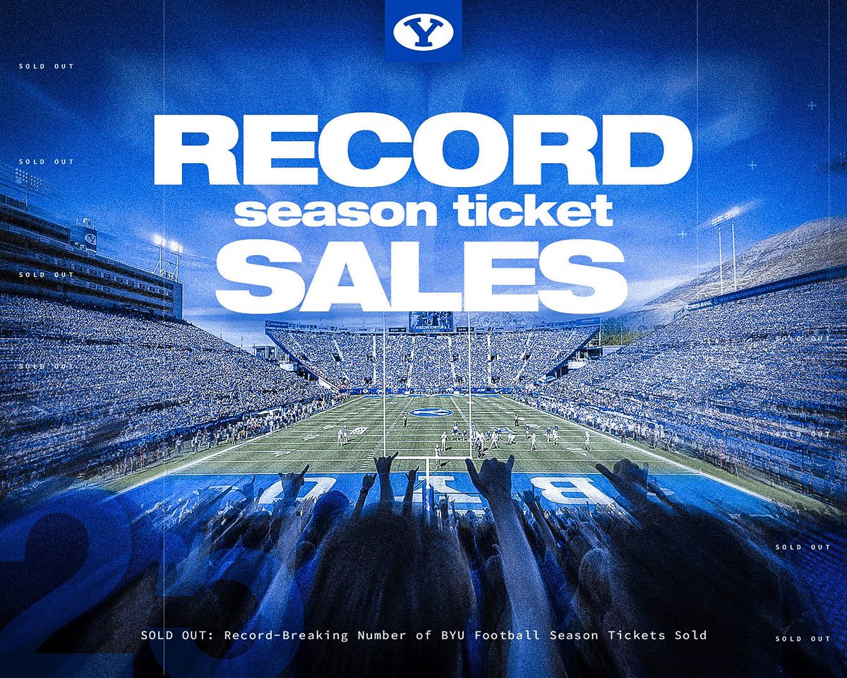 We are officially SOLD OUT of season tickets!! 🤙
