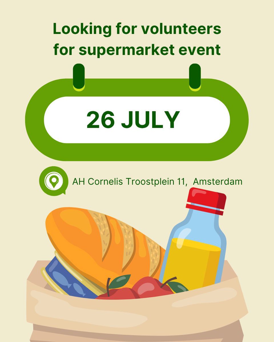 volunteers_nl's tweet image. A food collection event for people in Ukraine next Saturday, on 26th July. If you would like to participate, please sign up signup.com/go/vfYhnTQ
Address: AH Cornelis Troostplein 11, 1072 JJ Amsterdam
maps.app.goo.gl/7qwDz1JdTh8to5…