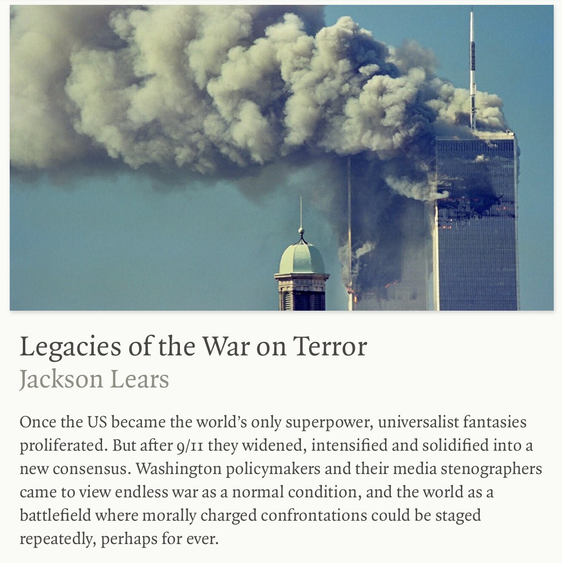 The London Review of Books loved HOMELAND.