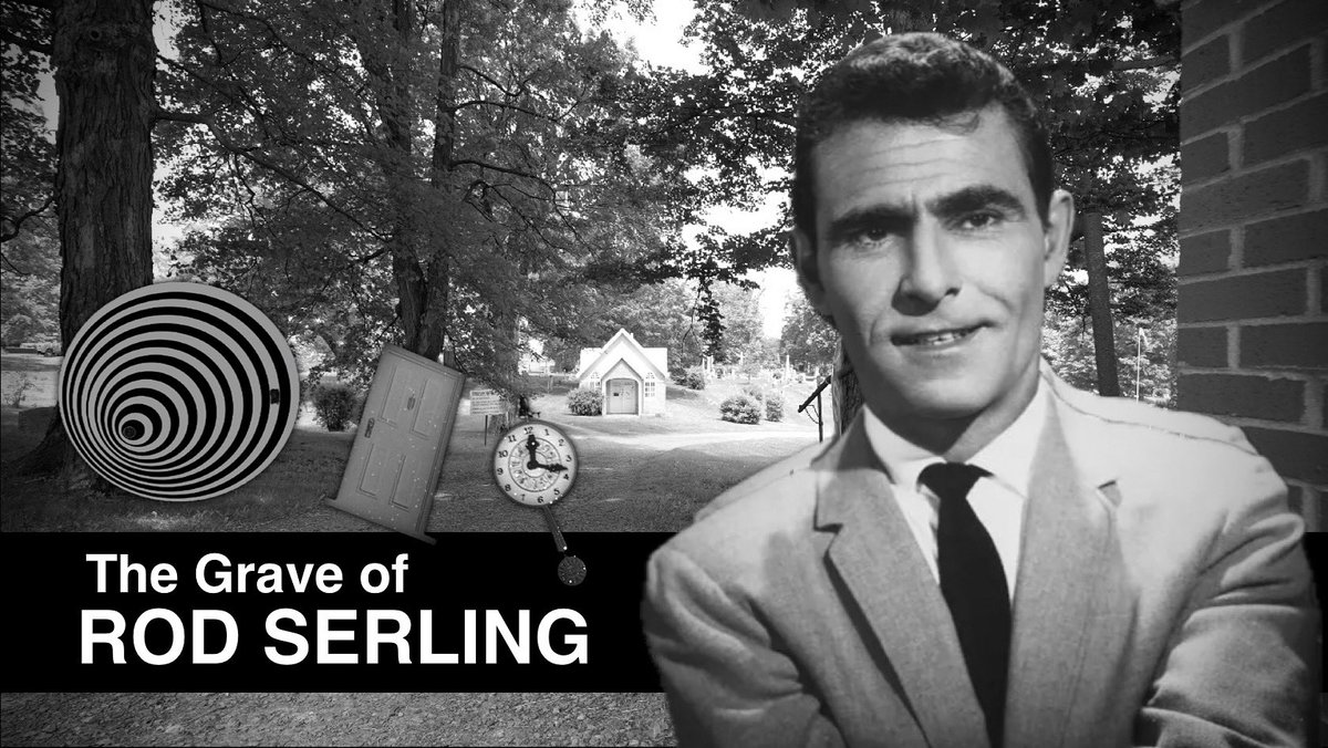 grimmlife's tweet image. NEW video…The Twilight Zone - Grave of Rod Serling and MORE, is now on YouTube.
youtu.be/AmX8r66VfXM?si…