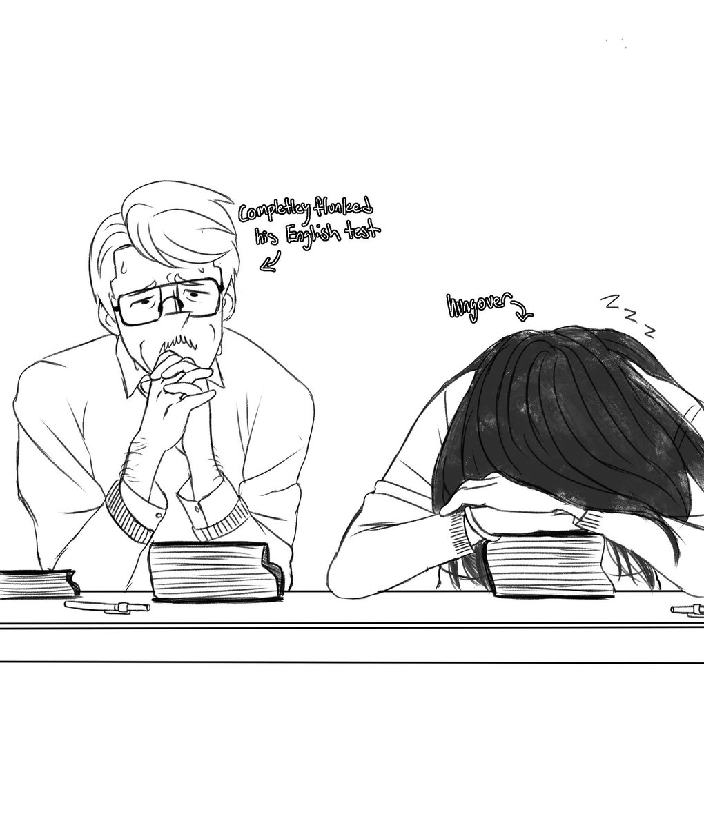 wickedcryptid69's tweet image. College sweethearts [oc]