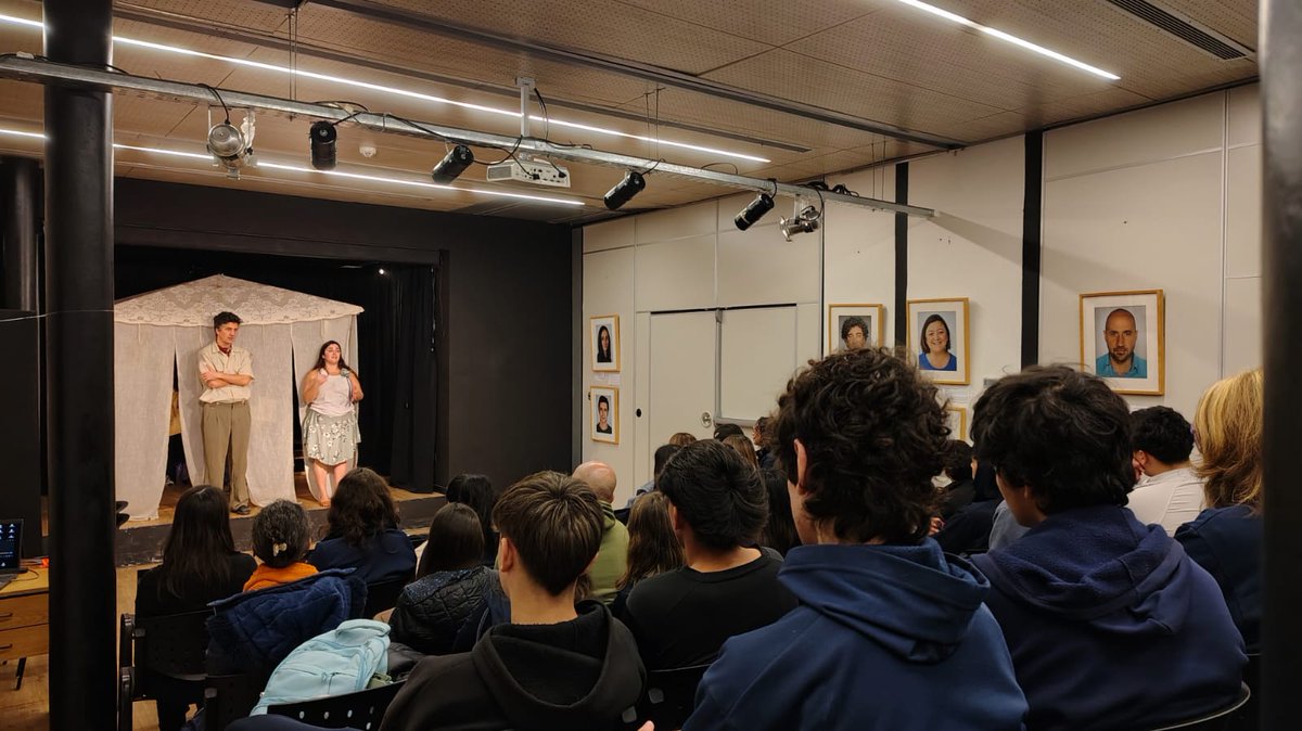abuelasdifusion's tweet image. 🎭Realizamos una nueva función del programa Teatro y Memoria en La Plata, con la obra "Celina y las cartas", destinada a estudiantes secundarios.
🤝El ciclo se realiza gracias a la ayuda de @ProvinciaNET
🗣️abuelas.org.ar/prensa-y-difus…