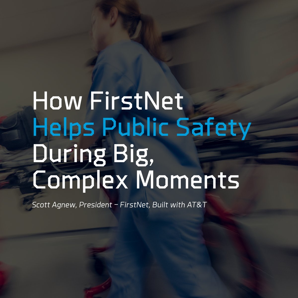 Every first responder plays a critical role during emergencies – and staying connected is key.​ Learn the importance of FirstNet in Scott Agnew’s newest blog - attconnects.com/how-firstnet-h…
