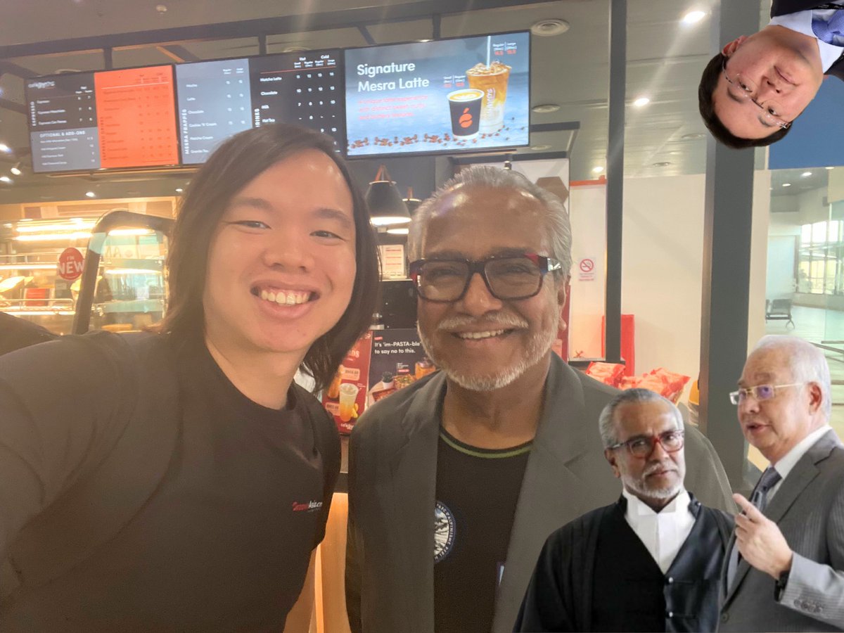 Keluar KL Sekejap

Bumped into <a href="/ShahrilHamdan/">Shahril Hamdan</a> from <a href="/keluarsekejap/">Keluar Sekejap</a> on my flight back from Langkawi.
Nice dude — took the time to entertain my selfie request even as we were offboarding the plane.
He even looked behind to check if anyone was waiting to get off. Small gesture, but