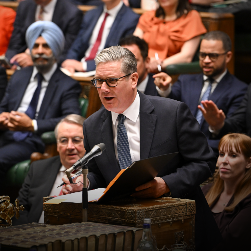 HouseofCommons's tweet photo. Today Prime Minister Sir Keir Starmer answered questions from MPs in @houseofcommons.