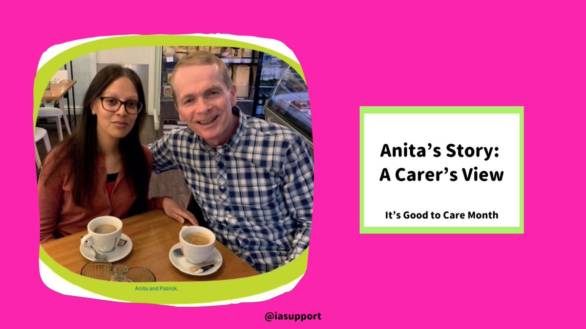 We want to thank all of the incredible partners, families, and carers who provide unwavering care. We understand and value your role. We are here to support you. 
Visit our website to read Anita's story. bit.ly/3yS3eOl

#SafeWithIA #Carers