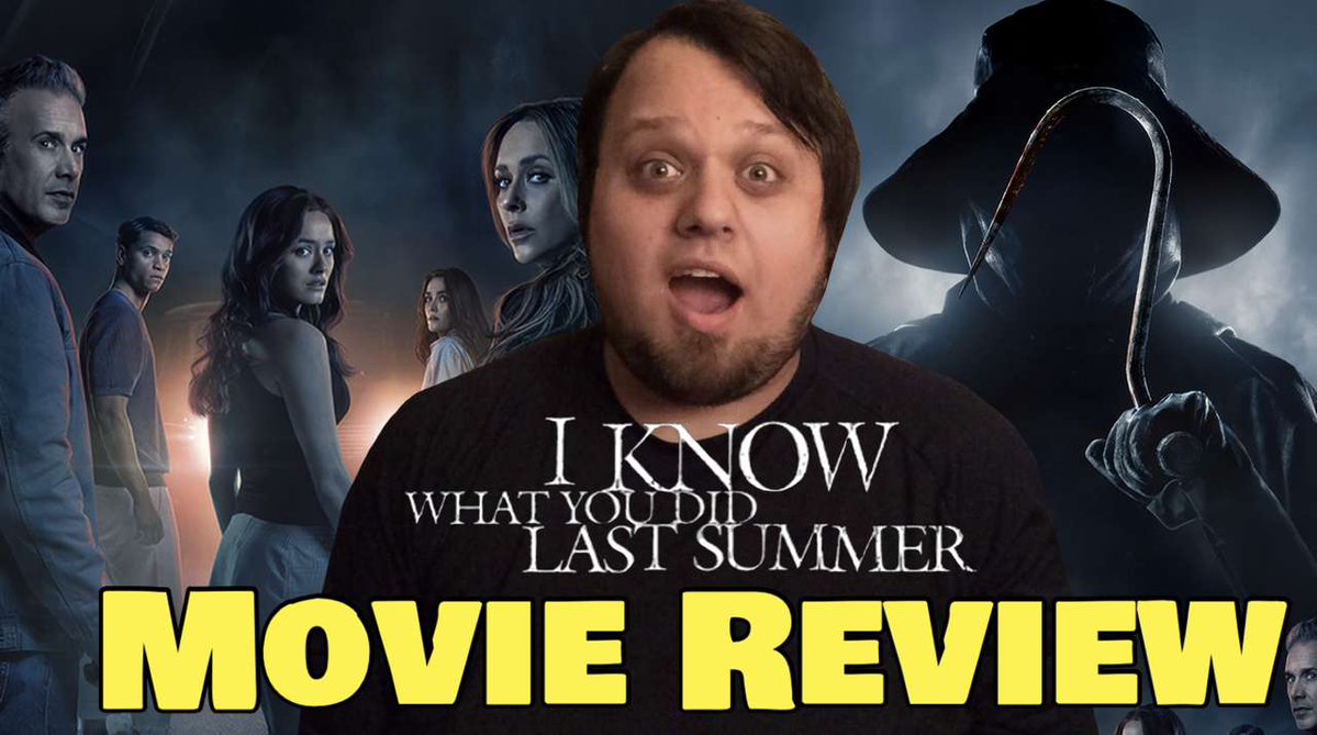 ItsTylerCalvert's tweet image. #IKnowWhatYouDidLastSummer is a great legacy sequel!
It delivers exactly what it promises, a fun, brutal slasher, thrilling mystery at it's core, and Jennifer Love Hewitt and Freddie Prinze Jr perfectly compliment the new cast.
Full Review Below: youtu.be/rHGS3xU_Y_c?si…