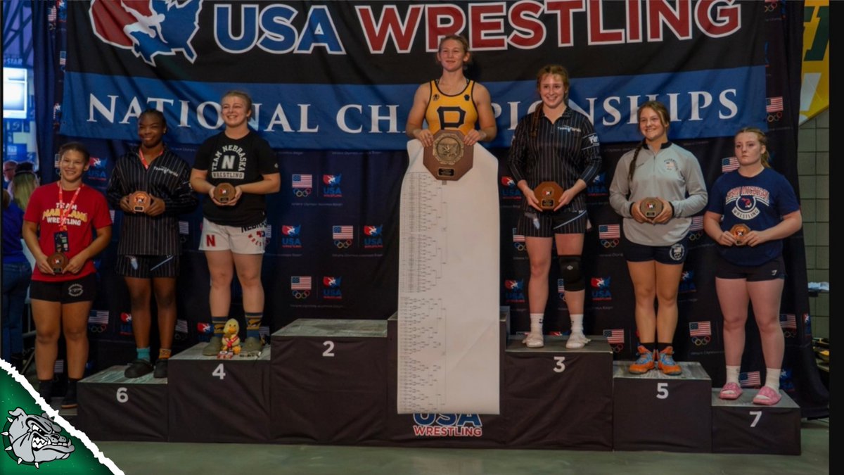 Congratulations to 2025 Bulldog wrestling alumni Kendall Bibla and Mariah Mills for finishing on the podium and earning All-American status at the 2025 U.S Marine Corps Junior Nationals last weekend in Fargo, North Dakota!

#SicEm #Unleashed