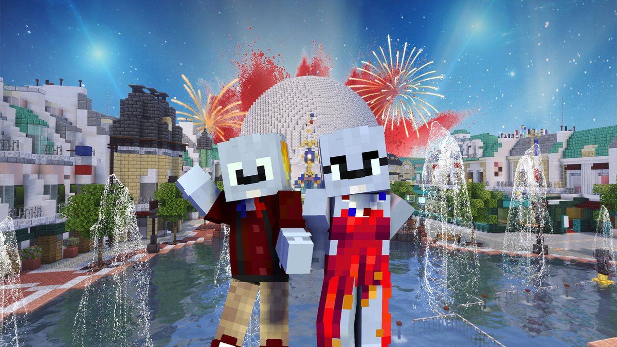 EPMResortFR's tweet photo. Ce soir, nous célébrons la fête nationale française sur @EPMResortFR ! 🇫🇷 Lors de cette soirée, vous pourrez profiter de nombreuses animations spéciales au cœur du quartier français. 🎶💃 #Minecraft #EPatHome https://t.co/nqF0OWlQWW