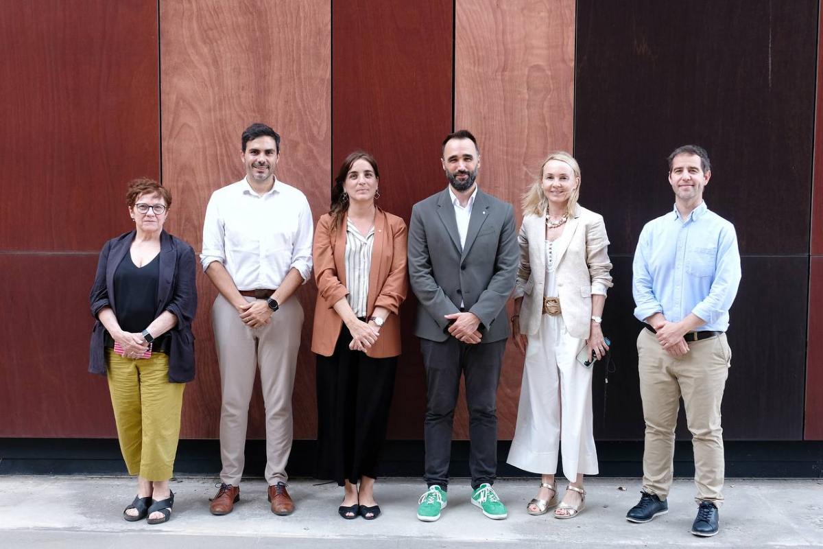 recercauniscat's tweet image. 📍Parc Científic de Barcelona
📢La consellera Núria Montserrat visita les oficines de @Biocat_cat
Es reuneix amb l’equip directiu per fer seguiment estratègic de la #BioRegió de Catalunya 🌍
🧬Un ecosistema capdavanter en innovació en salut i biotecnologia