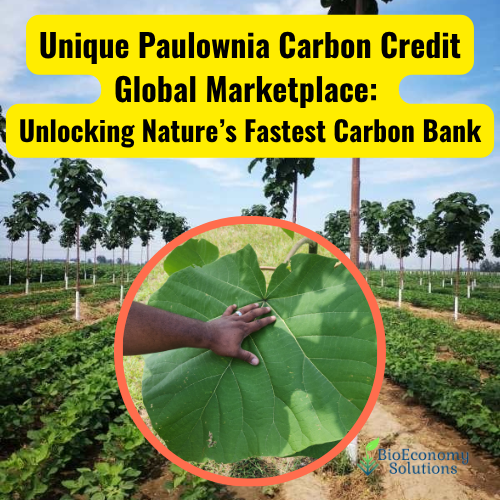 Unique Paulownia Carbon Credit Global Marketplace: Unlocking Nature’s Fastest Carbon Bank linkedin.com/pulse/unique-p…

#carbontrading #soil #healthysoil #microbes #greentech #carbonfootprint #climatechange #sustainability #trees #paulownia