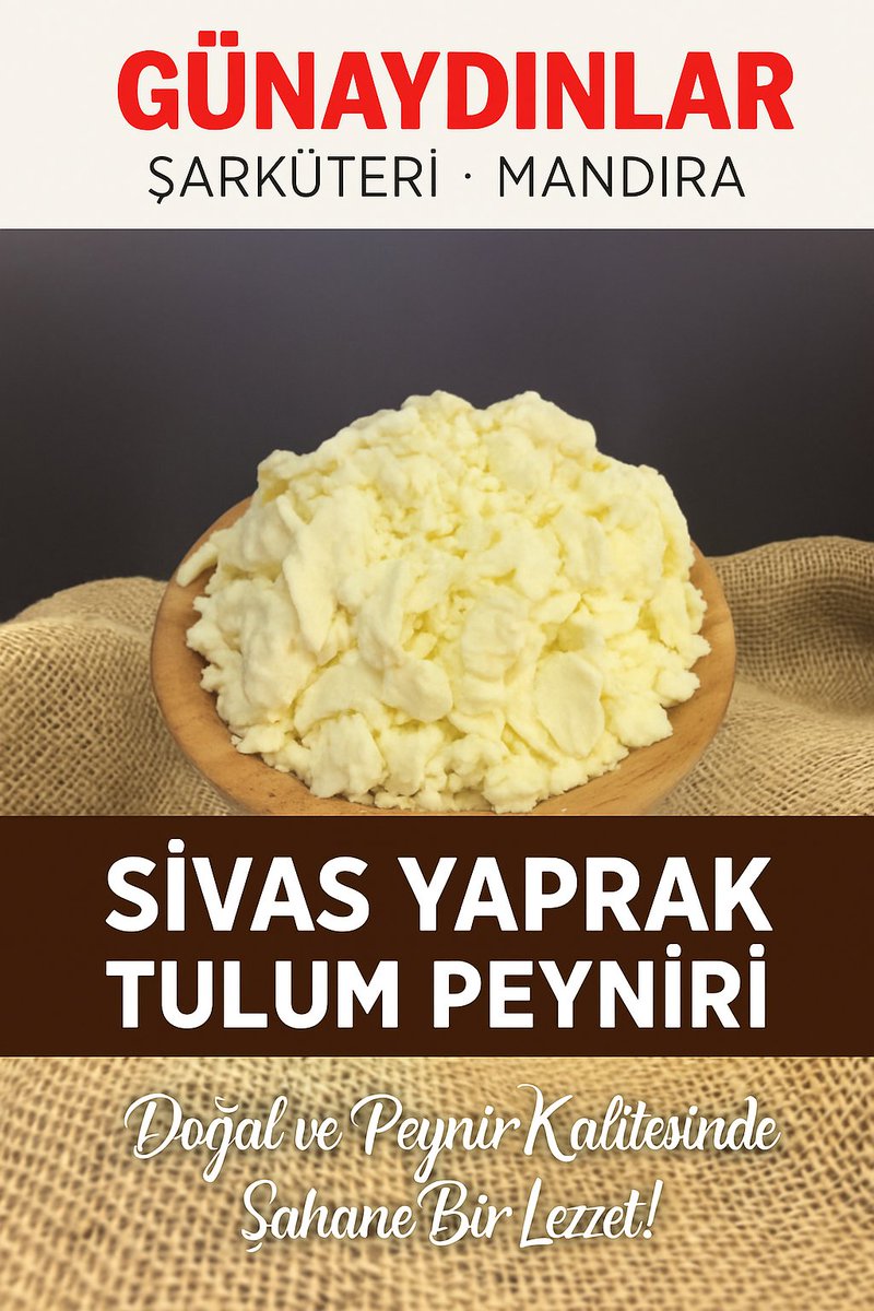 SİVAS YAPRAK TULUM PEYNİRİ