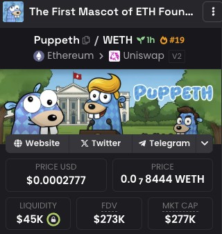 puppeth_erc20's tweet photo. Dex updated !!!

https://t.co/tDrtaEskae https://t.co/qiPxINxA8m
