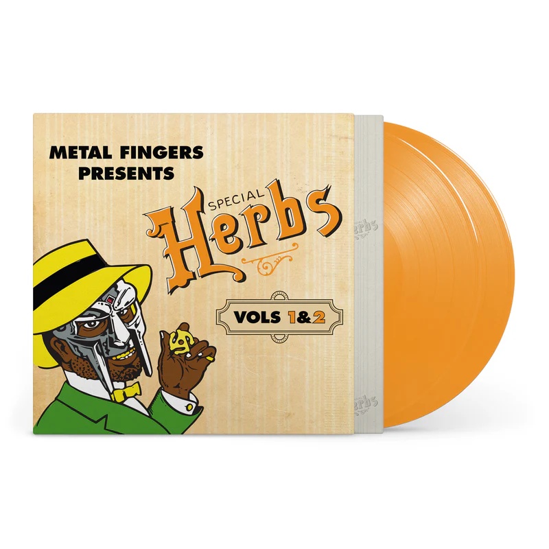 bleep's tweet image. Pre-Order Now:
MF DOOM - Metal Fingers Presents: Special Herbs
@rhymesayers
bleep.com/stream/special…
+ Back in print on colour vinyl for the first time with all new packaging
+ Custom jacket with die cut slit for removable "rolling paper" poster