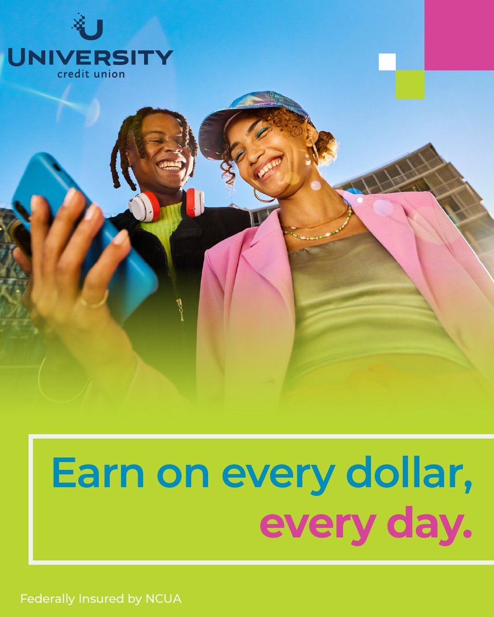 Why let your money sit still when it could be growing?

With Smart Checking and University Checking, you earn on every dollar, automatically. No fluff. Just real support for your financial goals.

Find out more: ucu.org/banking/checki…