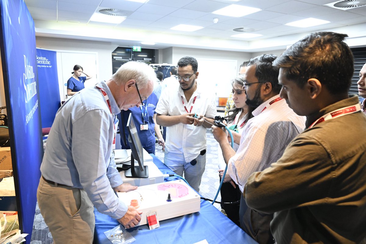 Fantastic opening day of Manchester advanced endoscopy symposium focusing on hands-on training in EUS / ERCP. It was an honour to join the esteemed faculty of national and international experts. Looking forward to the exciting next couple of days.   #MAES2025