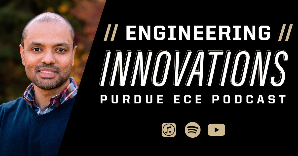 From robotic swarms to AI racing, delve into the groundbreaking research of #PurdueECE Prof. Shreyas Sundaram.

Watch on YouTube bit.ly/podcast-sundar… 
Listen on Apple Podcasts (bit.ly/apple-shreyas), Spotify (bit.ly/40WSvPw), or your favorite podcast platform!