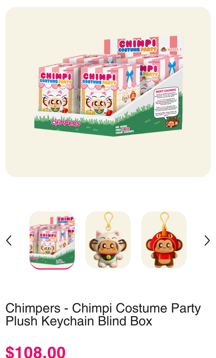 shady16900's tweet image. Secured a full set of @ChimpersHQ plushies keychains 💛
Always here to support Chimps💛