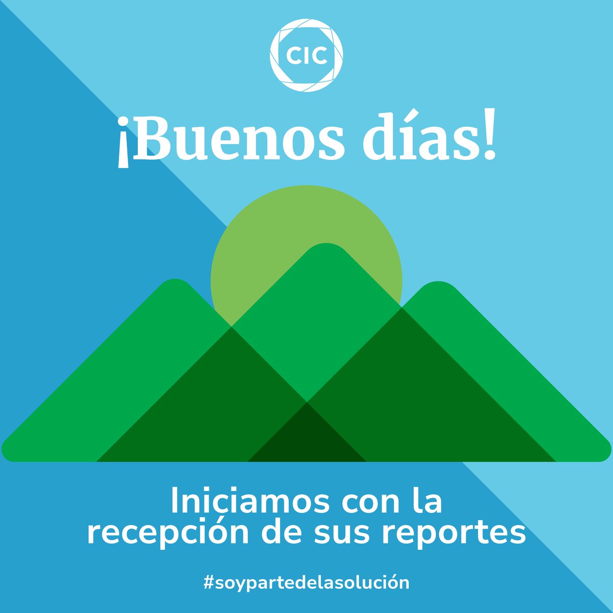 CICsal's tweet image. ☀️ ¡Buenos días! Iniciamos con la recepción de tus reportes
Recuerda que también puedes reportar por WhatsApp, las 24 horas: wa.me/5218445060242
#Saltillo #RepórtaloAlCIC