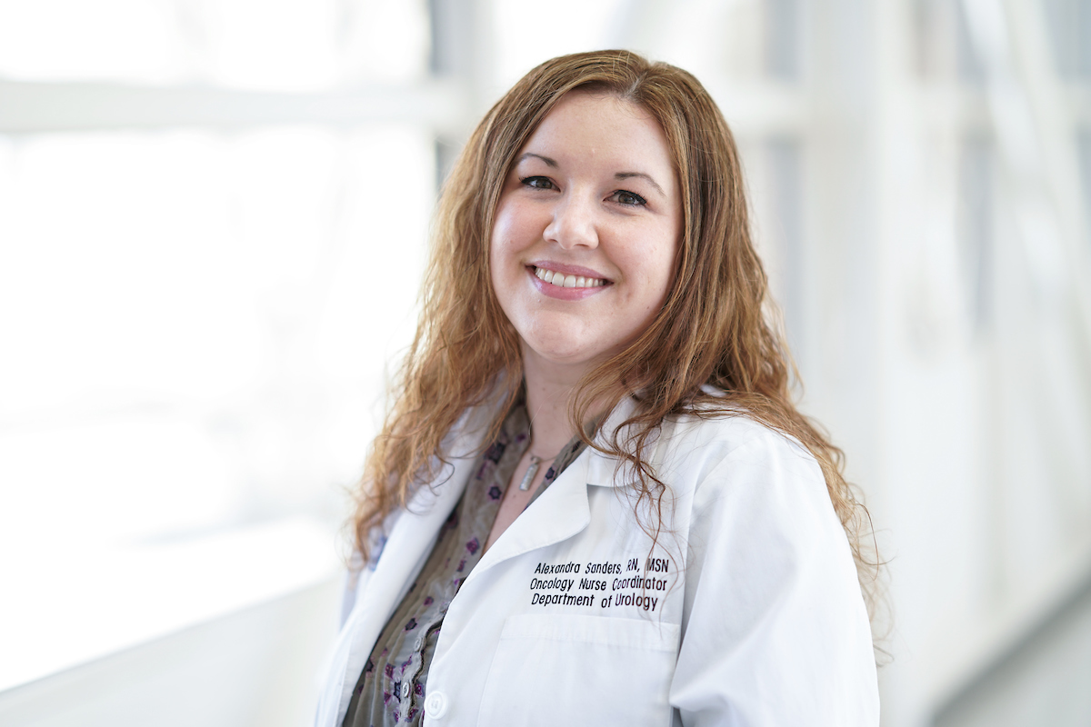 RoswellPark's tweet image. Congratulations to Alexandra Sanders, RN, on her appointment as Patient Advocate for the
@NCCN Wilm’s Tumor Panel!  

As a caregiver to a survivor, she’s proud to represent and support families facing this rare childhood cancer. 💙 
#WilmsTumor #NCCN