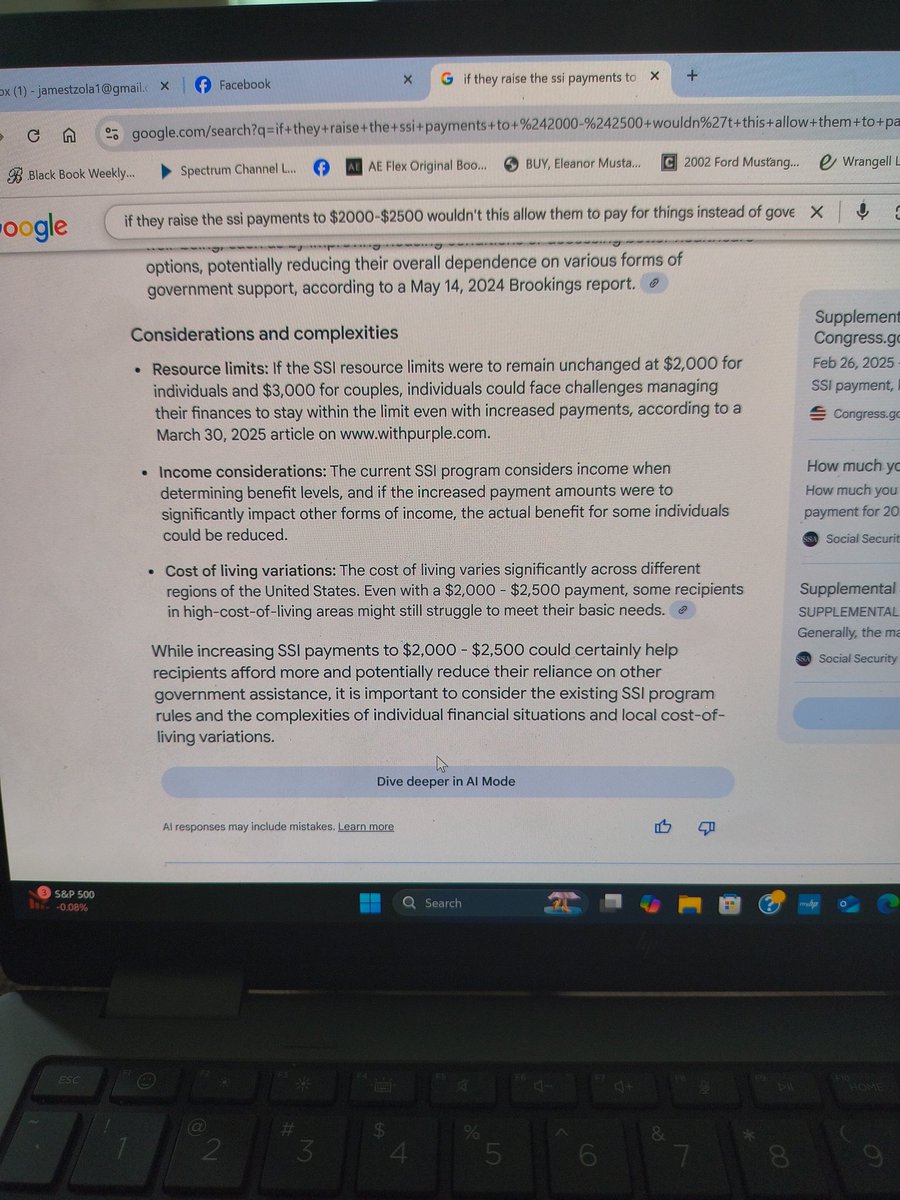 toddzola1's tweet image. Here&apos;s what they should do because things are out of reach and we could stop relying on #government assistance raising the #ssi to this amount will help each individual be able to pay their own way stop relying and getting assistance with #snapprogram #housing lower payments