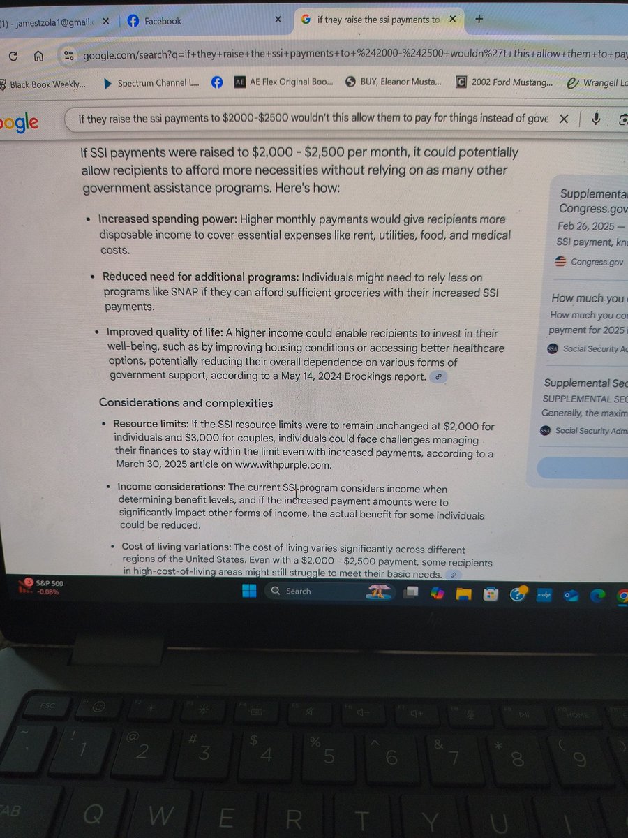 toddzola1's tweet image. Here&apos;s what they should do because things are out of reach and we could stop relying on #government assistance raising the #ssi to this amount will help each individual be able to pay their own way stop relying and getting assistance with #snapprogram #housing lower payments
