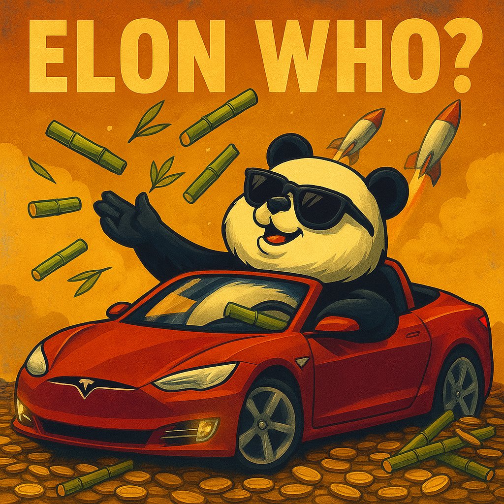 RealPandyCoin's tweet photo. Who needs rockets when you’ve got bamboo-powered gains 🌱🚀

$PANDY is not going to the moon…
He’s already building real estate there.

Max supply: 8,000,000
Blockchain: Solana

#PandyCoin #Pandy #ElonMuskWho #CryptoRocket #Solana #Memecoin https://t.co/OGRisPLzhr