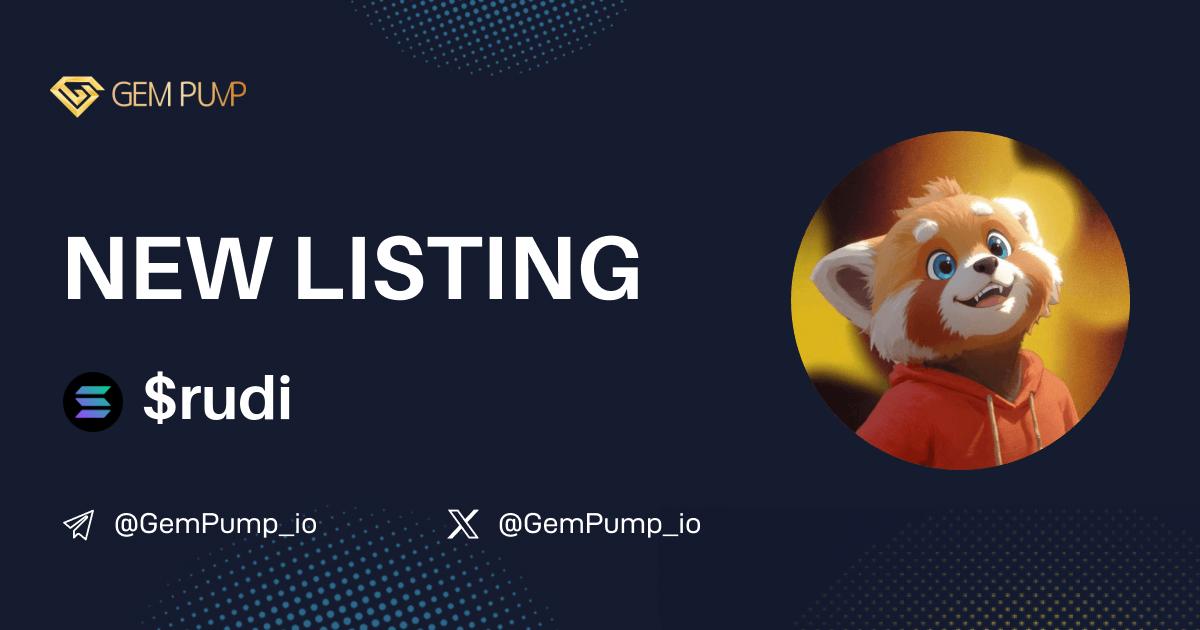 Gempump_io's tweet image. 👏#RUDI listed on GemPump.io 🤝@GemPump_io

📄CA:2rVgh6tcU1Hhk58XwD631E2D6iqLV28prSdpBXaLbonk

 ✖️X：x.com/i/communities/…

💎GemPump：gempump.io/token/rudi

 #gempump #memecoin #100xgem