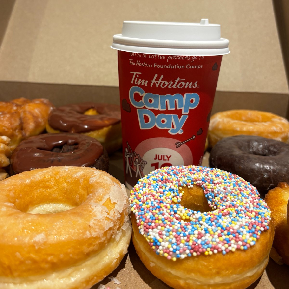 SaskRushLAX's tweet image. Today is Camp Day! Buy a hot or iced coffee at your local Tims and 100% of proceeds will help empower youth. 🙌 The bigger the coffee, the bigger the donation!  

You can also donate to Tims Camps year-round by rounding up your order in the Tims app, or donating to the change…