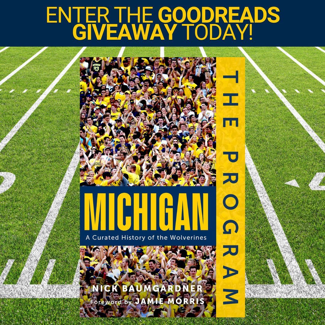 TriumphBooks's tweet image. We're giving away 5 copies of 'The Program: Michigan' by @nickbaumgardner on @goodreads. Enter for your chance to win today! #bookgiveaway #GoBlue
buff.ly/CZdPOrx