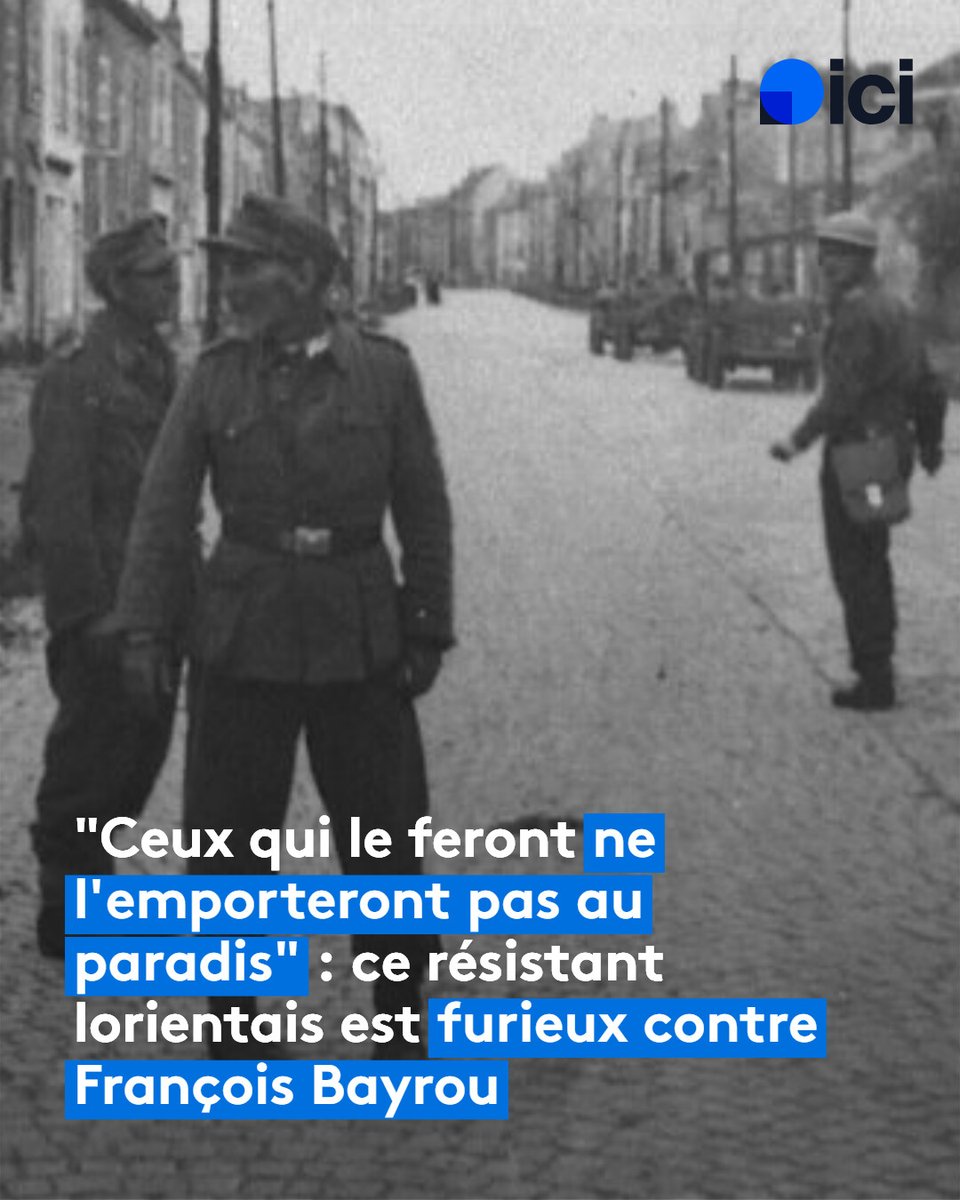 "Les morts ne pardonneront pas" : Marcel Raoult, résistant à Lorient, fustige l'idée d'enlever le 8 mai comme jour férié

➡️ l.ici.fr/pBO