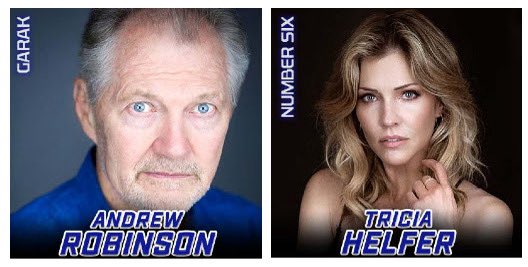 CreationEnt's tweet image. The guest performers for the exclusive staged reading of H.G. Wells’ WAR OF THE WORLDS LIVE at the ST:LV Trek to Vegas Convention is complete!
Andrew Robinson (Deep Space Nine) and Tricia Helfer (Battlestar Galactica; Lucifer) filled the last two spots on the guest roster, which…