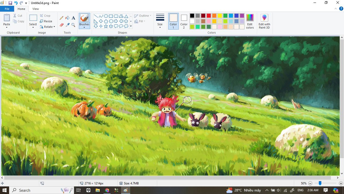 hoseki_raito's tweet image. ms paint art
#art #painting #2d #conceptart #backgroundart #illustration #PortfolioDay