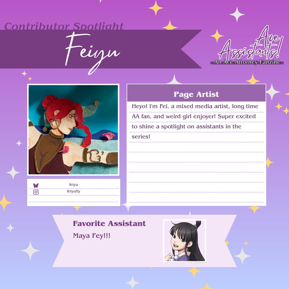 Ace Assistants Zine tweet media