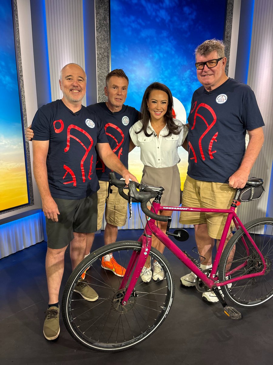 Parkinson Canada (@parkinsoncanada) on Twitter photo This morning on <a href="/CP24Breakfast/">CP24 Breakfast</a>, <a href="/Jennifer_Hsiung/">Jennifer Hsiung</a> spoke with Jim, Mike & Lloyd from the Spinning Wheels Tour about their cross-country ride to raise awareness and funds for Parkinson’s. 🚴♂️
Watch the interview here 👉 youtu.be/CHud1V4RImU?si… This morning on <a href="/CP24Breakfast/">CP24 Breakfast</a>, <a href="/Jennifer_Hsiung/">Jennifer Hsiung</a> spoke with Jim, Mike & Lloyd from the Spinning Wheels Tour about their cross-country ride to raise awareness and funds for Parkinson’s. 🚴♂️
Watch the interview here 👉 youtu.be/CHud1V4RImU?si…