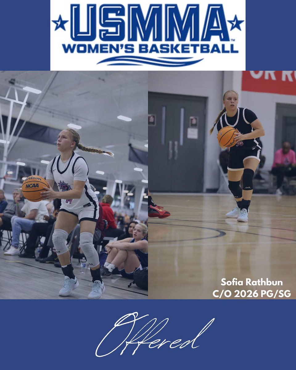 Sofia Rathbun๐บ๐ธ๐ป๐ช๐ญ๐บ (@r2026sofia) on Twitter photo After a great conversation with coach Shields, Iโm honored to receive an offer from <a href="/USMMA_WBB/">USMMA_WBB</a> Iโm excited to continue the relationship and know more about the program!
<a href="/GNation_BBALL/">G Nation ๐</a> <a href="/Coachslim85/">carlyle lewis</a> After a great conversation with coach Shields, Iโm honored to receive an offer from <a href="/USMMA_WBB/">USMMA_WBB</a> Iโm excited to continue the relationship and know more about the program!
<a href="/GNation_BBALL/">G Nation ๐</a> <a href="/Coachslim85/">carlyle lewis</a>