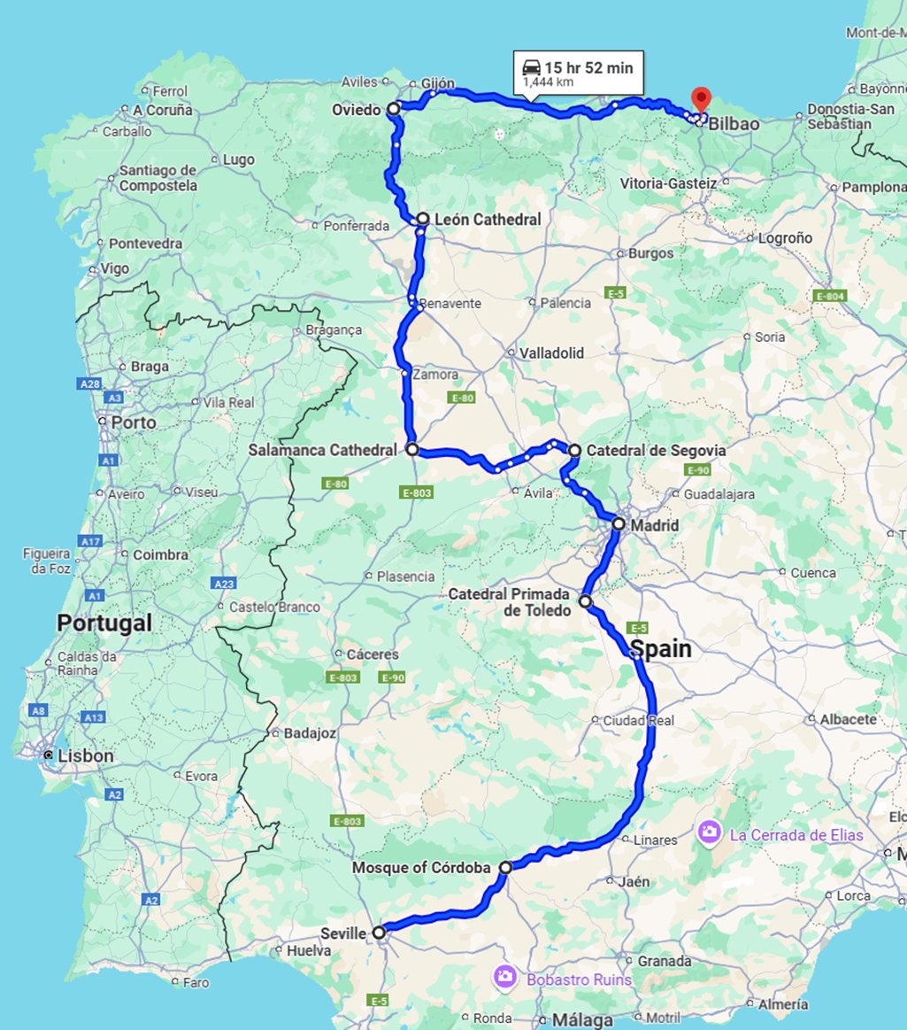 DrKwasniewski's tweet image. Today begins my trip to Spain where (Deo volente) I will deliver six lectures in as many cities and then join nearly 2,000 Spaniards in a walking pilgrimage to the great Asturian shrine of Covadonga, whence the Reconquista began.
A tightly-packed schedule (I'll be driving from…