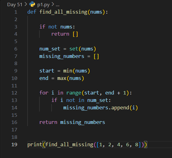 AnshumanSparsh's tweet photo. ✅ Day 51 / 100 – #100DaysOfCode
📌 Solved:
1️⃣ Missing Number in Range
2️⃣ Second Largest Finder
3️⃣ Palindrome Number Checker
4️⃣ Sum of Unique Elements
5️⃣ Majority Element Finder
🔗 https://t.co/ycyco3ggjk
#Python #DSA #ProblemSolving #BuildInPublic #100DOC https://t.co/dKi1UTB8TO