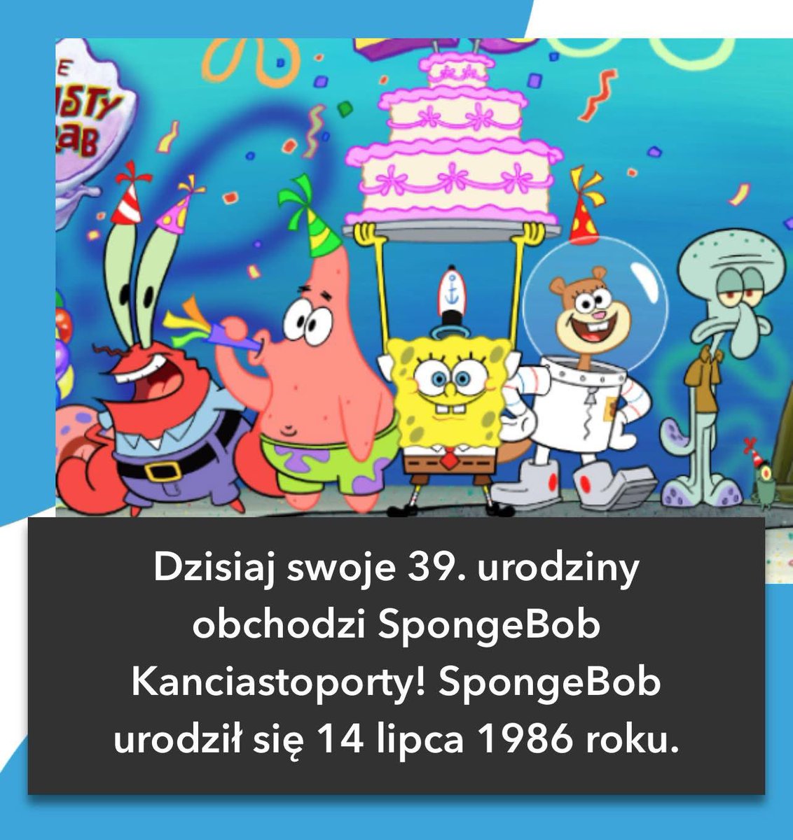 artur_plotagon's tweet image. Pomyłka @WBBezuzyteczna jest tylko drobna 😊 Spongebob urodził się w 1999 roku wraz z pierwszym odcinkiem. Jest to wyłącznie moje zdanie, a jak wy uważacie, że charakterystyczna żółta gąbka powstała w 1986 r. czy trochę później? ☺️ #spongebob #spongebobmemes #memes #meme