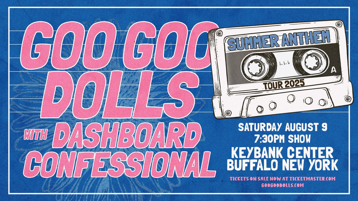 BTPMTheBridge's tweet image. The Goo Goo Dolls are headlining KeyBank Center and we want to send a few lucky winners to the show!🎶

Head over to our Facebook post for all the details.✨