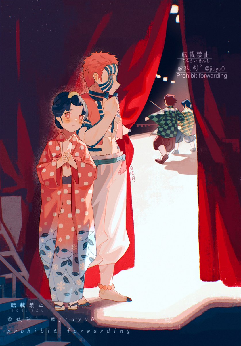 jiuyu0's tweet image. 准备好登台演出了吗——♪

#狛恋 #狛治 #恋雪 #猗窩座 #鬼滅の刃