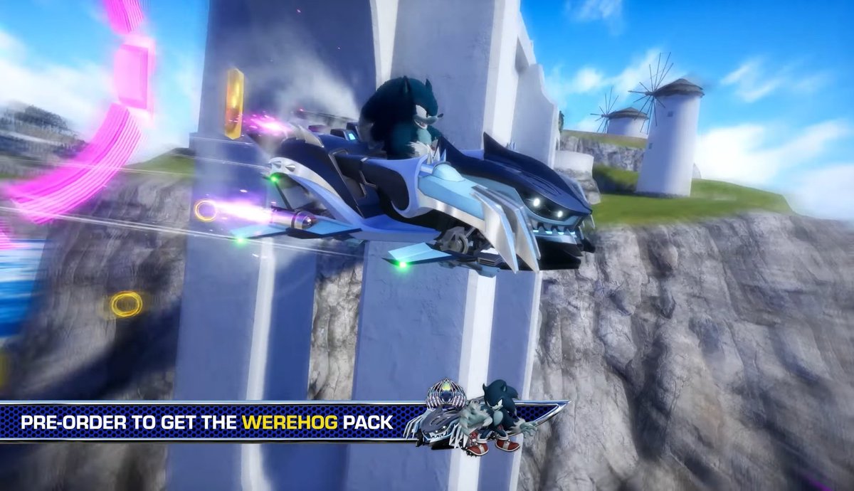 contriteorb4's tweet image. #CONTRINEWS
Vistazo a SONIC THE WEREHOG en #SonicRacingCrossworlds