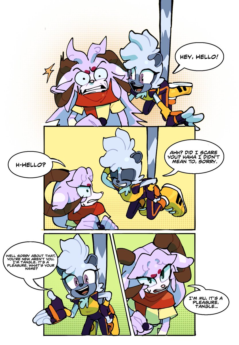 MariaArtes51's tweet image. First day with a...curious... welcome
#SonicTheHedgehog #sonicoc #MuTheRam
